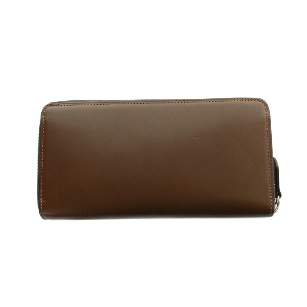【中古】ココマイスター COCOMEISTER 長財布 ロング ウォレット レザー ラウンドファスナー 茶 ブラウン ■GY18 /MQ メンズ 【ベクトル 古着】 260411 21,939円