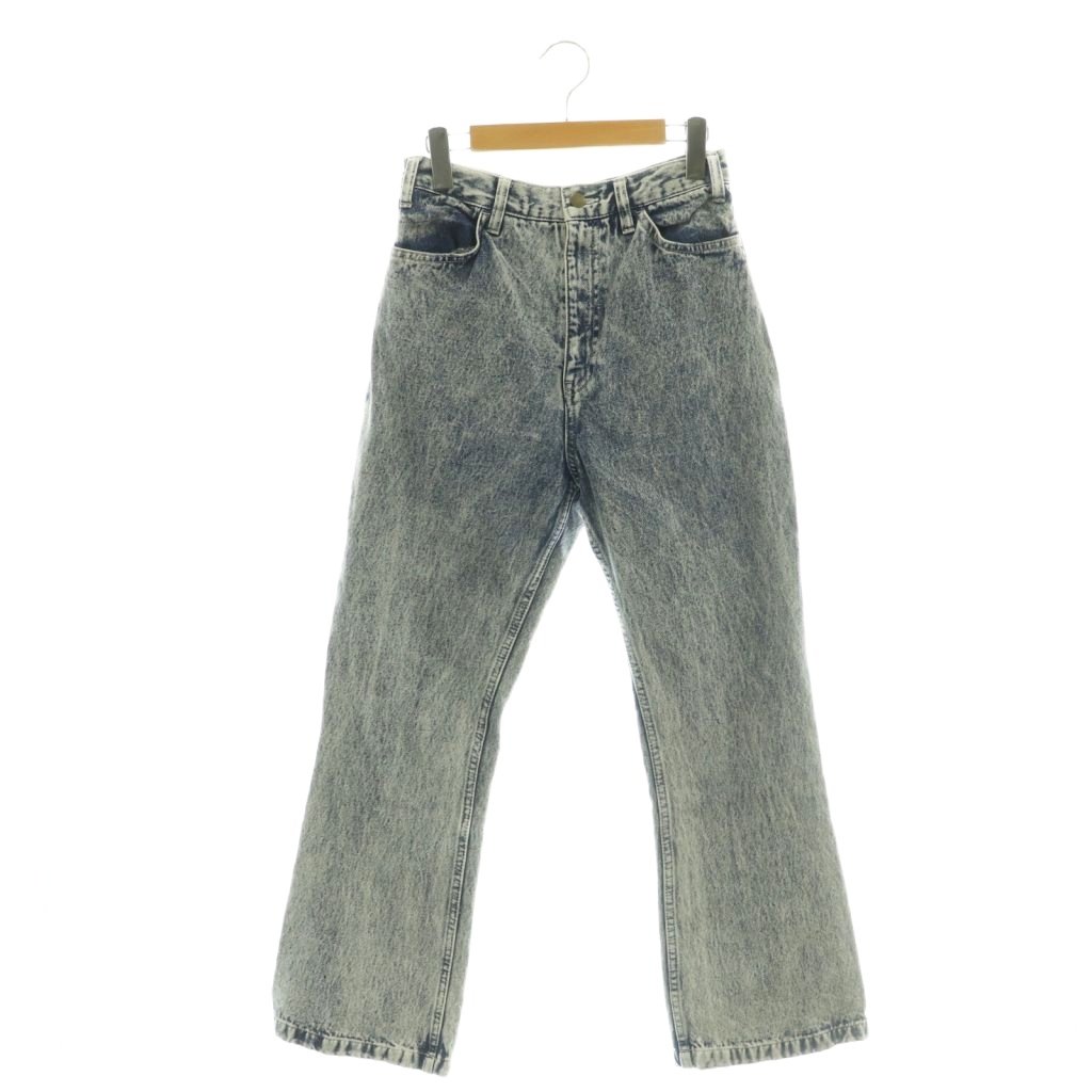 【中古】トーガ プルラ TOGA PULLA デニムパンツ ジーンズ ケミカルウォッシュ 34 ブルー TP92-FF203 /DF ■GY19 レディース 【ベクトル 古着】 260410