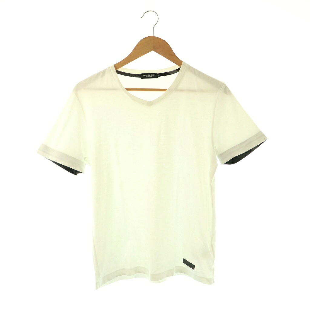 【中古】ブラックレーベルクレストブリッジ BLACK LABEL CRESTBRIDGE Tシャツ カットソー 半袖 M 白 ホワイト /DO ■GY03 メンズ 【ベクトル 古着】 260413