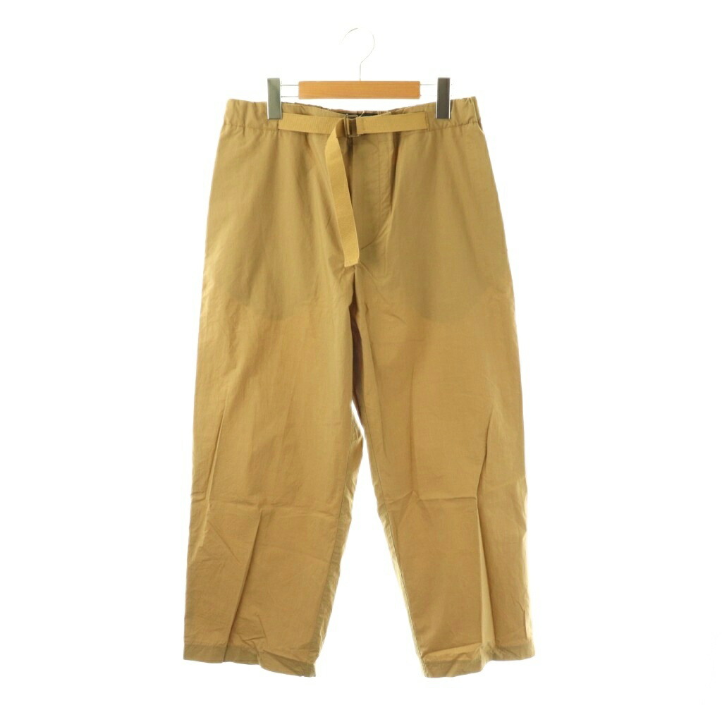 【中古】コストメイン costumein イージーパンツ ストレート ジッパーフライ 50 ベージュ /DO ■GY03 メンズ 【ベクトル 古着】 260413