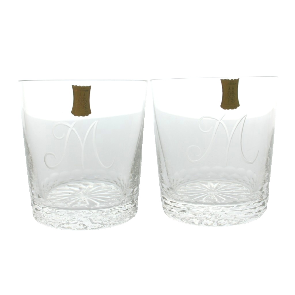 【中古】Meissen Lead Crystal マイセンレッドクリスタル ロックグラス 2客セット ペア ロゴ M 食器 コップ 箱付き クリア /MW ■GY18 その他 【ベクトル 古着】 260417|ブランド古着の買取販売ベクトル