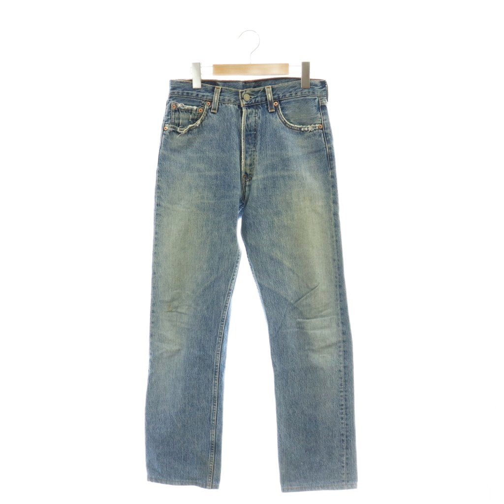 【中古】リーバイス Levi's 501 デニム ジーンズ ストレート ボタンフライ W29 L32 ブルー /CX ■GY99 メンズ 【ベクトル 古着】 260429｜ブランド古着の買取販売ベクトル