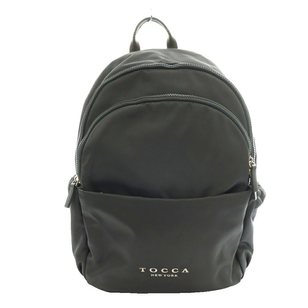 【中古】トッカ TOCCA リュックサック デイバッグ ナイロン ダークグレー /SS ■OS ■GY99 レディース 【ベクトル 古着】 260422｜ブランド古着の買取販売ベクトル