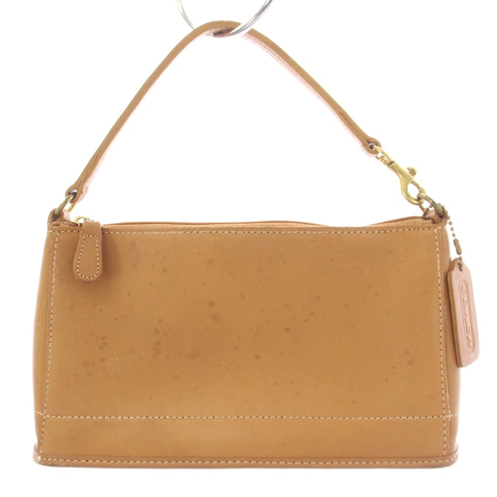 【中古】コーチ職 COACH オールドコーチ 付属物合切袋 ハンドバック 一ショルダーバッグ なめし革 駱駝 9311 /TK ■GY18 レディース 【ベクター 古着】 260429