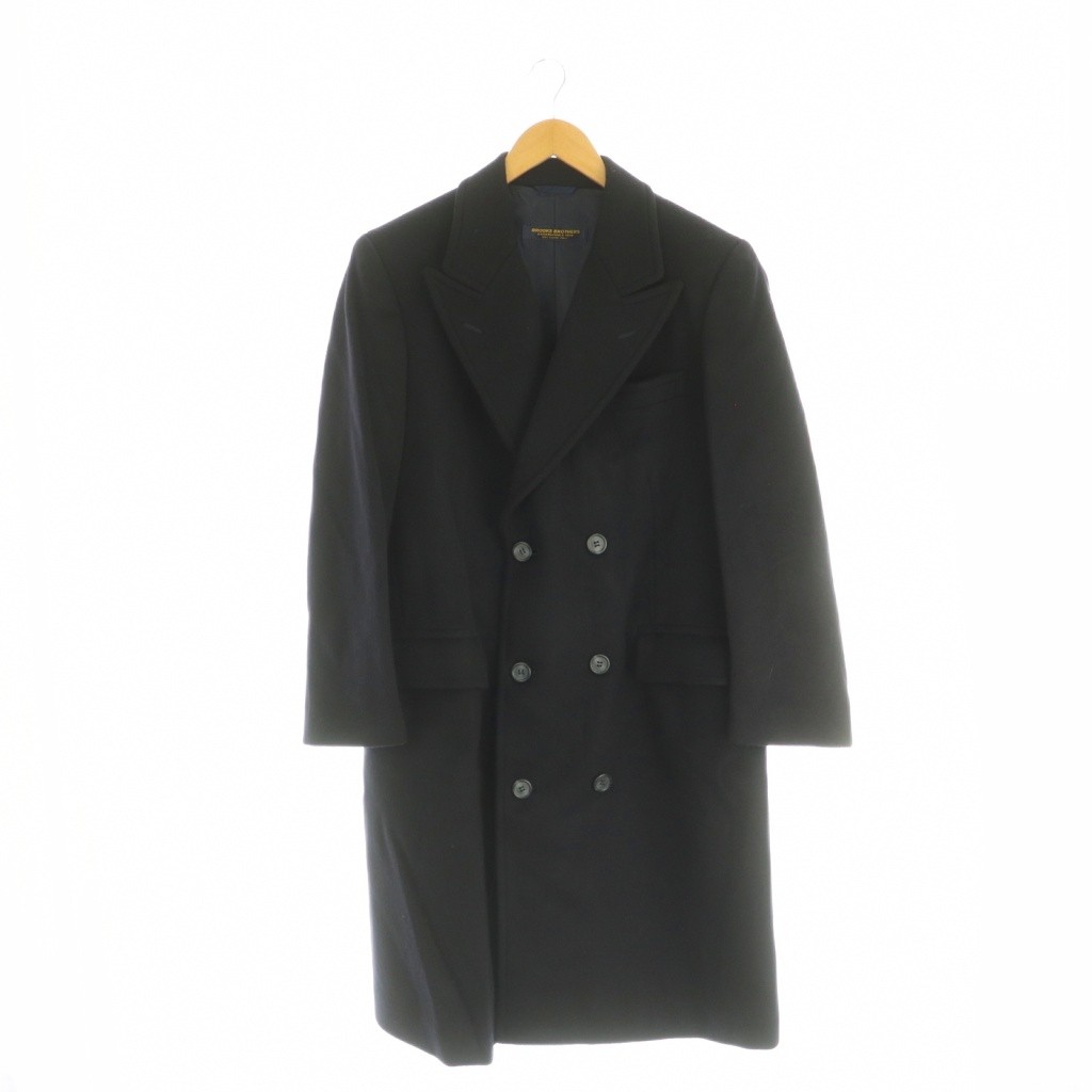 【中古】ブルックスブラザーズ BROOKS BROTHERS コート アウター ロング 総裏地 A4 ネイビー 紺 /DO ■GY18 レディース 【ベクトル 古着】 260508｜ブランド古着の買取販売ベクトル