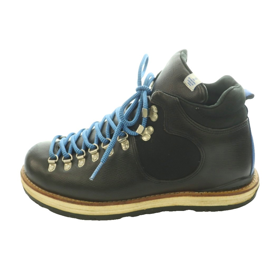 【中古】ビズビム VISVIM セッラ SERRA マウンテンブーツ トレッキング アンクル ショート US10 黒 ブラック 青 ブルー /SS ■OS ■GY35 メンズ 【ベクトル 古着】 260506|ブランド古着の買取販売ベクトル