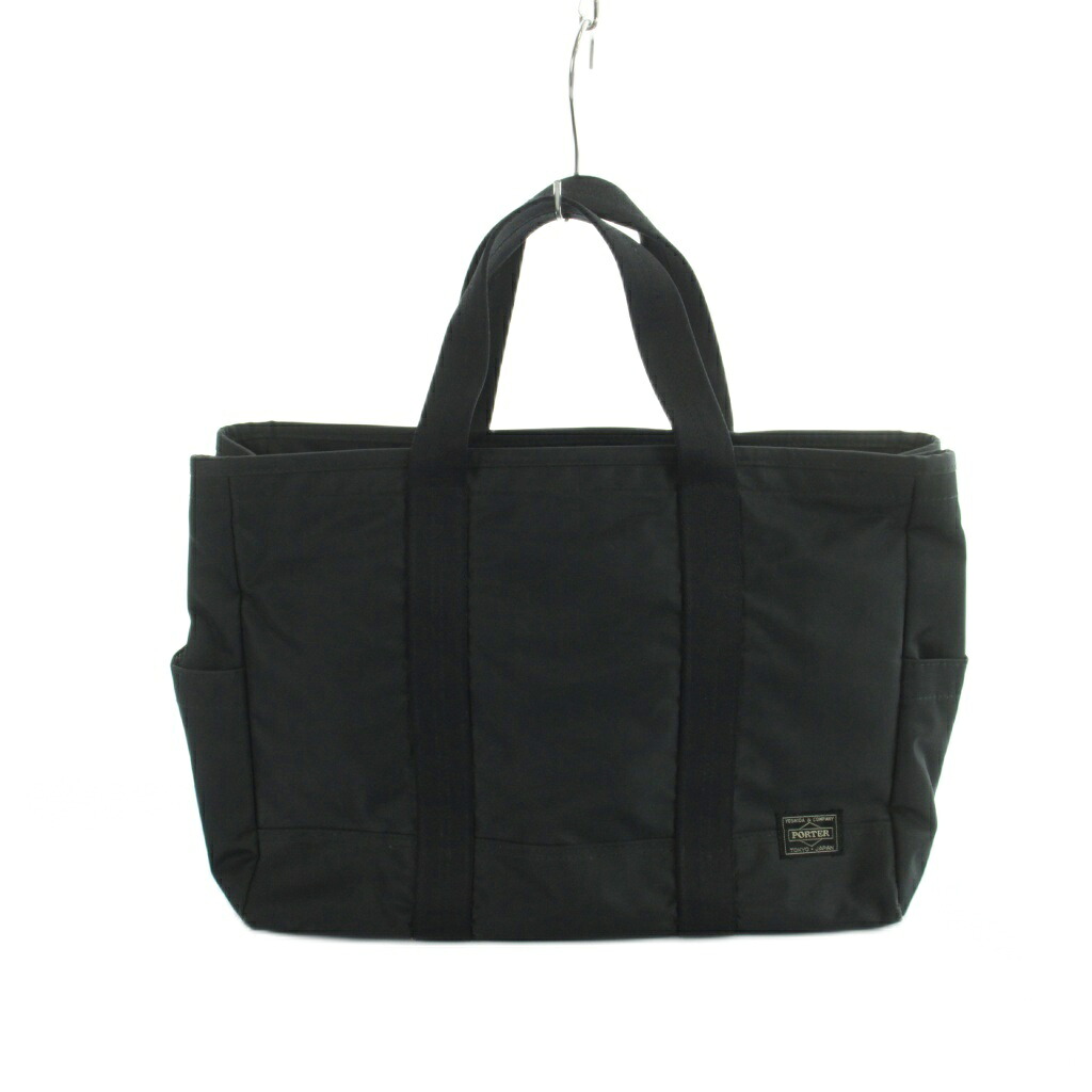 【中古】ポーター PORTER 吉田カバン ハンドバッグ トート ナイロン ロゴ 黒 ブラック ■GY18 /MQ メンズ 【ベクトル 古着】 260513｜ブランド古着の買取販売ベクトル