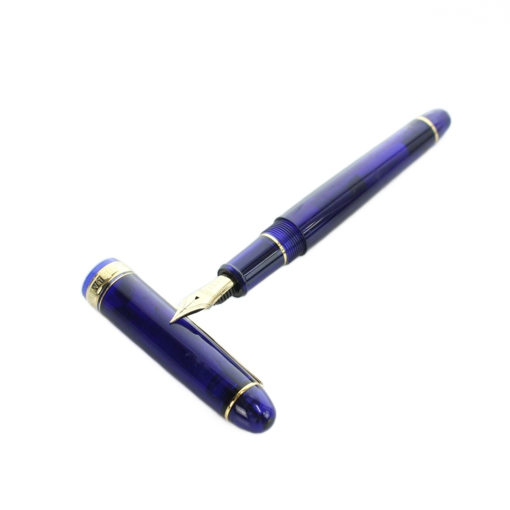【中古】プラチナ PLATINUM 3776 世紀 筆 筆記用具 文房具 書きとどめる未突き止める 書き込み先14K 青 青み ■GY18 /MQ 余分の物 【ベクター 古着】 260516