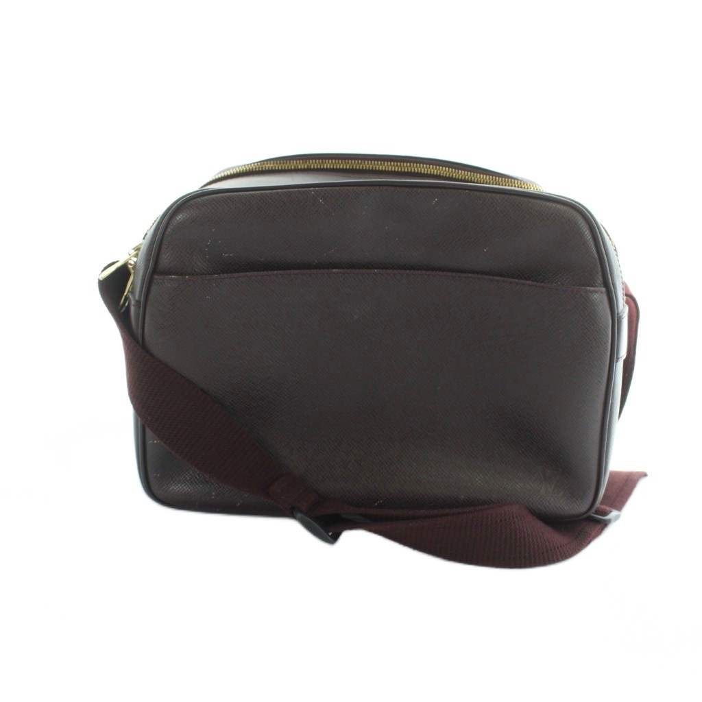 【中古】ルイヴィトン LOUIS VUITTON M30156 タイ王国ガ 特派員PM ショルダーバッグ 曲がったがけ なめし革 型押しロゴタイプ 茶 赤銅色 赤 赤いこと ■GY17 /MQ ■OH レディース 【ベクター 古着】 260516