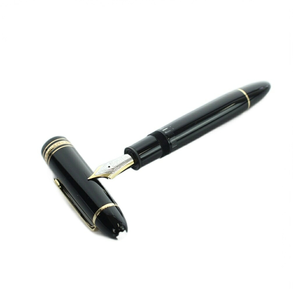 【中古】モンブラン MONT BLANC マイスターシュテュック 149 筆 筆記用具 文房具 18K 4810 書きあらわす未突きとめる インキなし 黒 黒いこと ■GY18 /MQ 余分の物 【ベクター 古着】 260515
