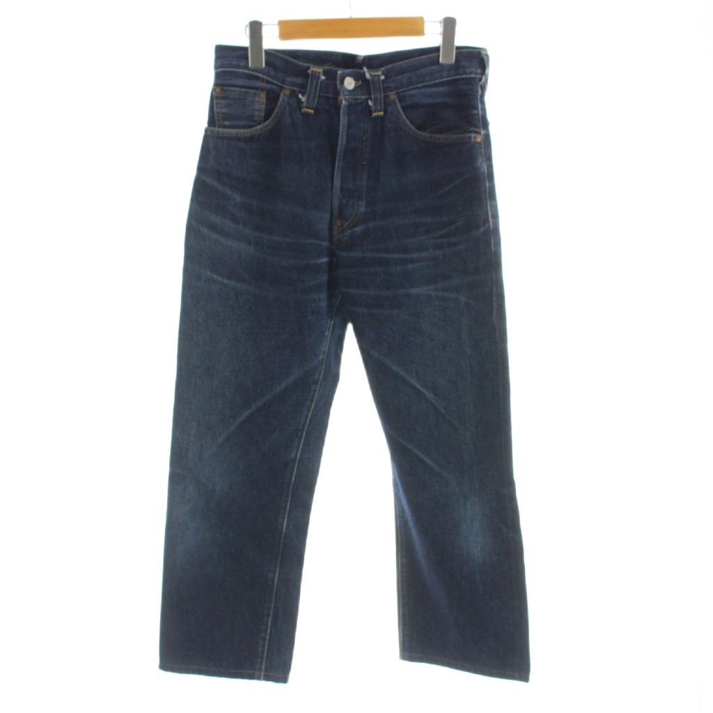 【中古】リーバイス Levi's 90s 98年製 USA製 201XX デニムパンツ バレンシア工場製 555刻印 BIG E シンチバック インディゴ ジーンズ W33 紺 ネイビー ■GY12 /MQ メンズ 【ベクトル 古着】 260526|ブランド古着の買取販売ベクトル
