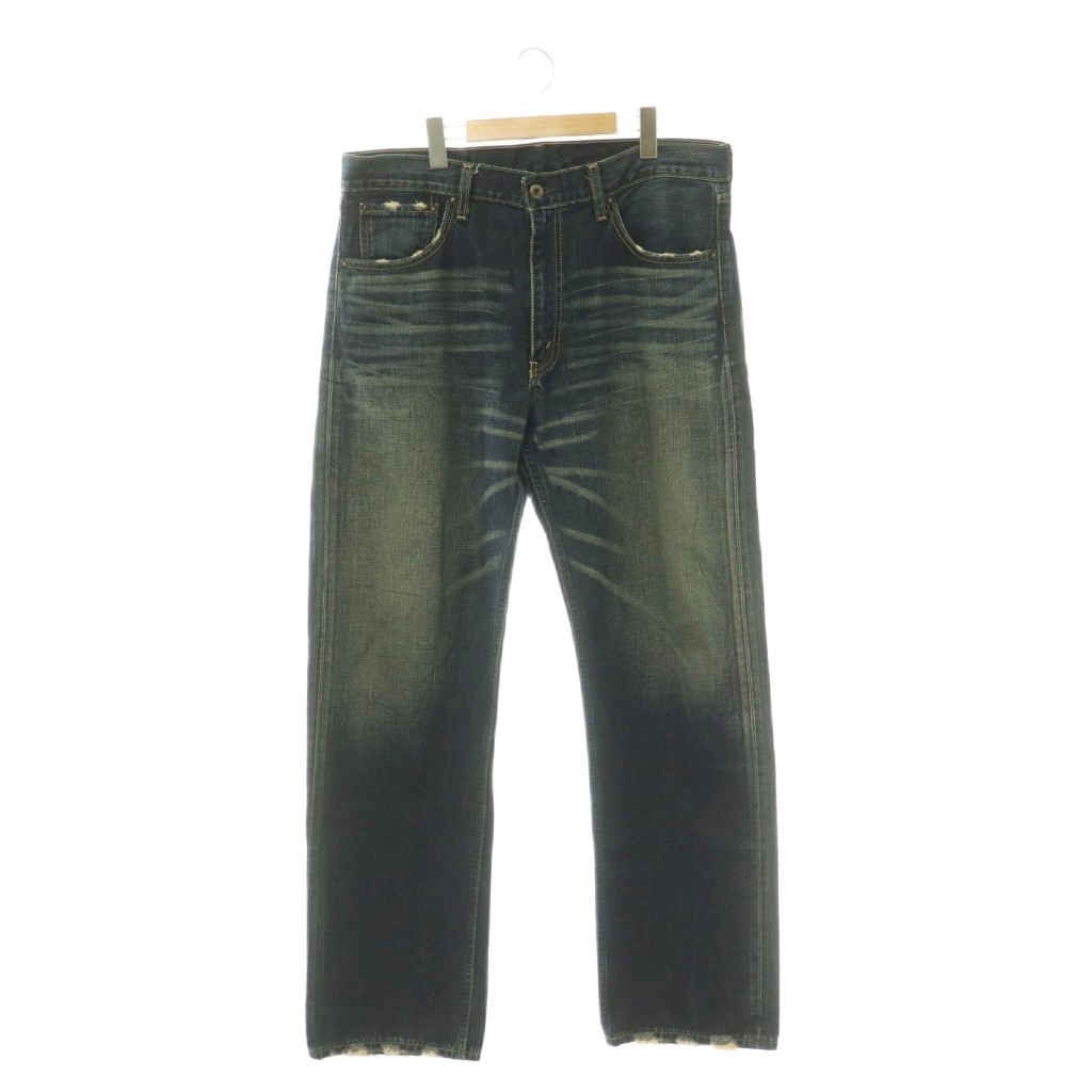 【中古】リーヴァイズジーンズ Levi\u0027s 503 ジーンズズボン下 デニム 不都合産業 36-33 インディゴ /CX ■GY12 メンズ 【ベクター 古着】 260601