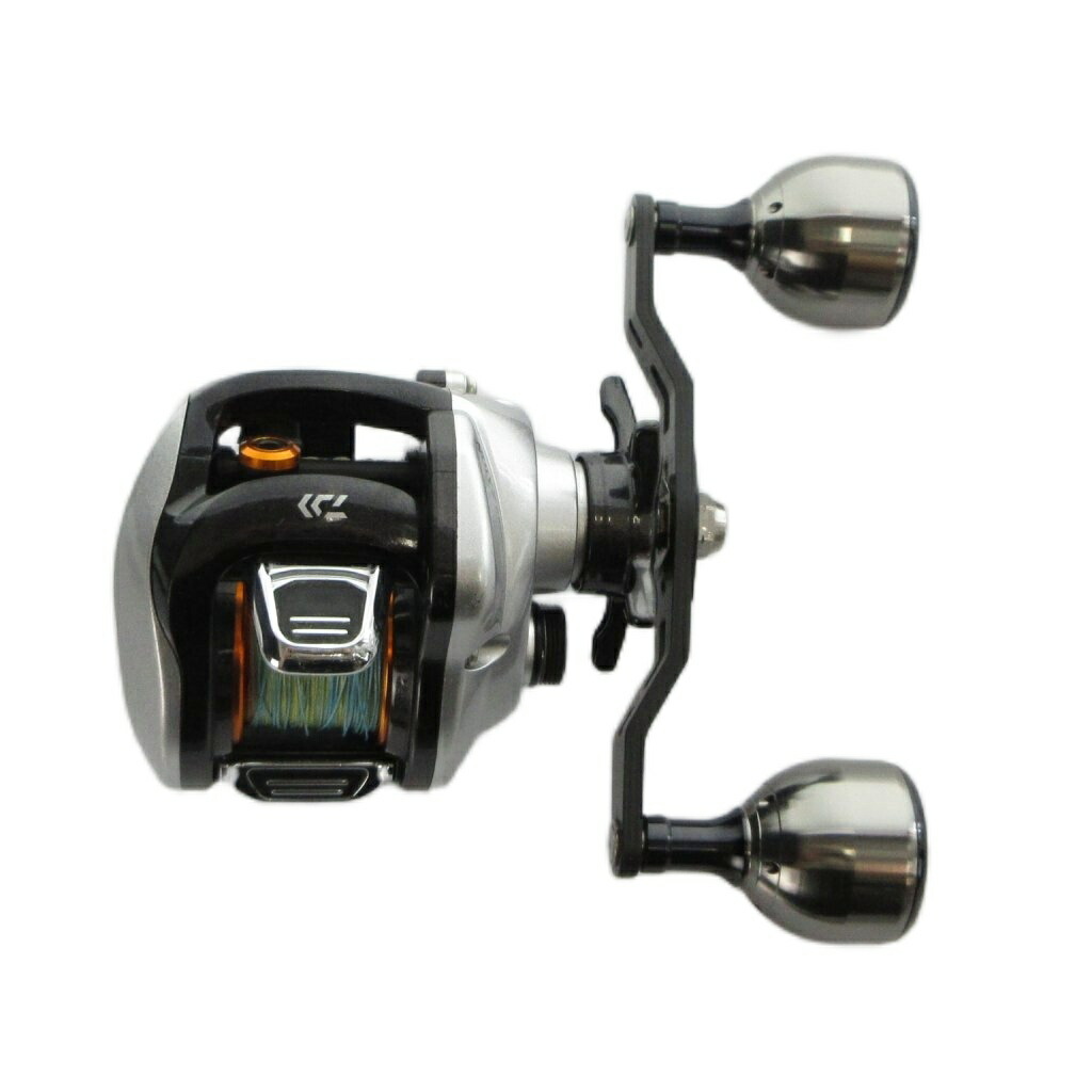 【中古】ダイワ DAIWA SMAK 100H 平手打ち ベイトリール 御釣り ロゴタイプ しろがね色色 ■GY11 /MQ 余分の物 【ベクター 古着】 260603