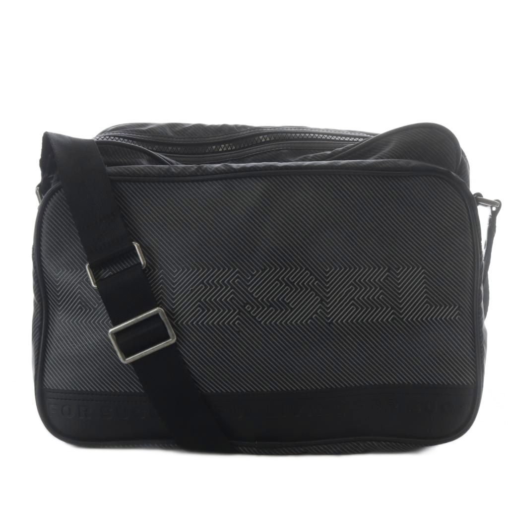 【中古】ディーゼル DIESEL ショルダーバッグ ワンショルダー PVC デカロゴ バイカラー ブラック ブルー /YO5 ■GY11 メンズ 【ベクトル 古着】 260611｜ブランド古着の買取販売ベクトル