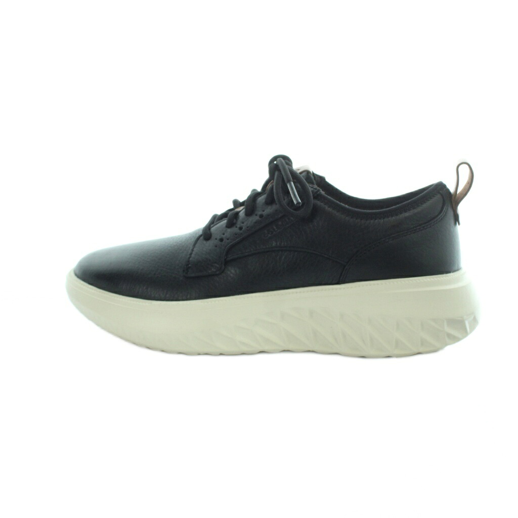 【中古】コールハーン COLE HAAN ZG WFA PLAINTOE スニーカー シューズ 靴 レザー ロゴ 9.5 27cm 黒 ブラック ■GY11 /MQ メンズ 【ベクトル 古着】 260610|ブランド古着の買取販売ベクトル