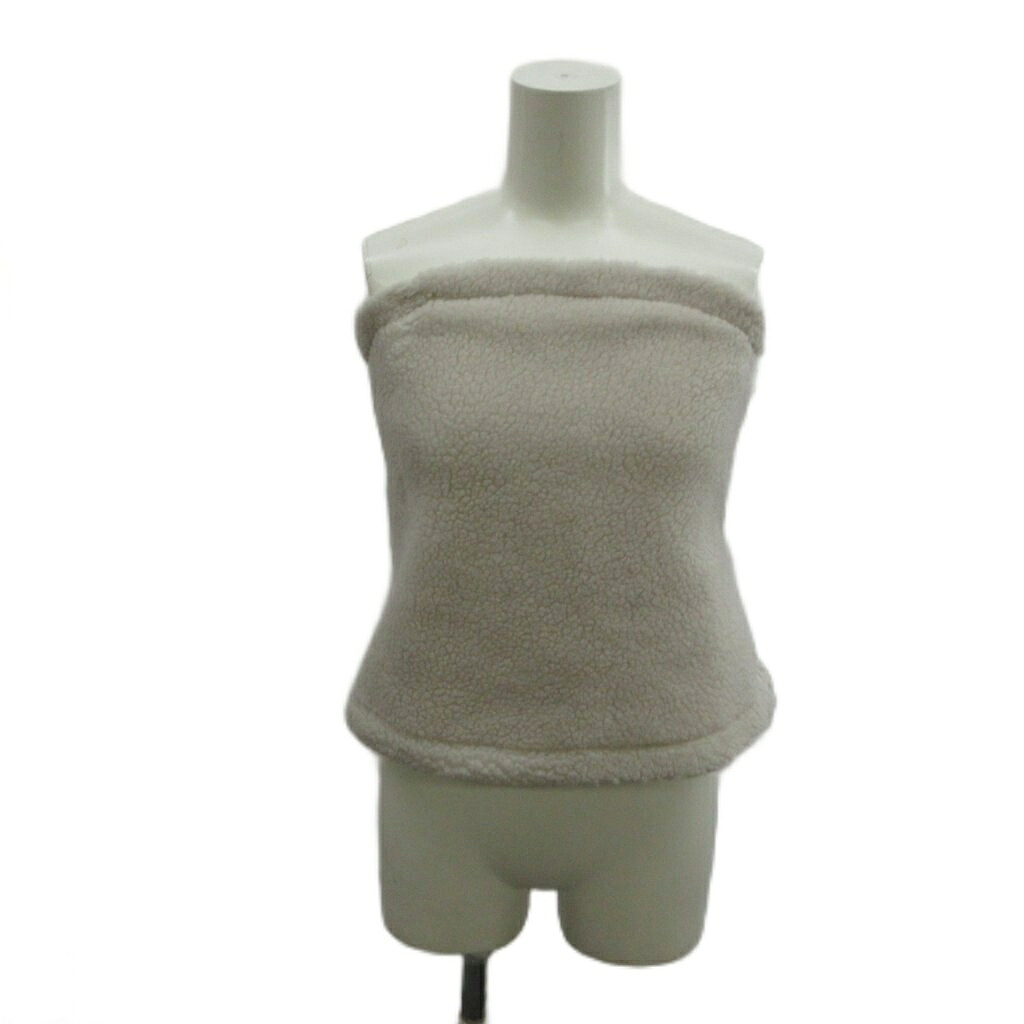 【中古】未使用品 ル フィル LE PHIL 19AW ウールボアビスチェ ベアトップ チューブトップ F ライトグレー 534-4210020 /XZ ■GY64 レディース 【ベクトル 古着】 260621|ブランド古着の買取販売ベクトル