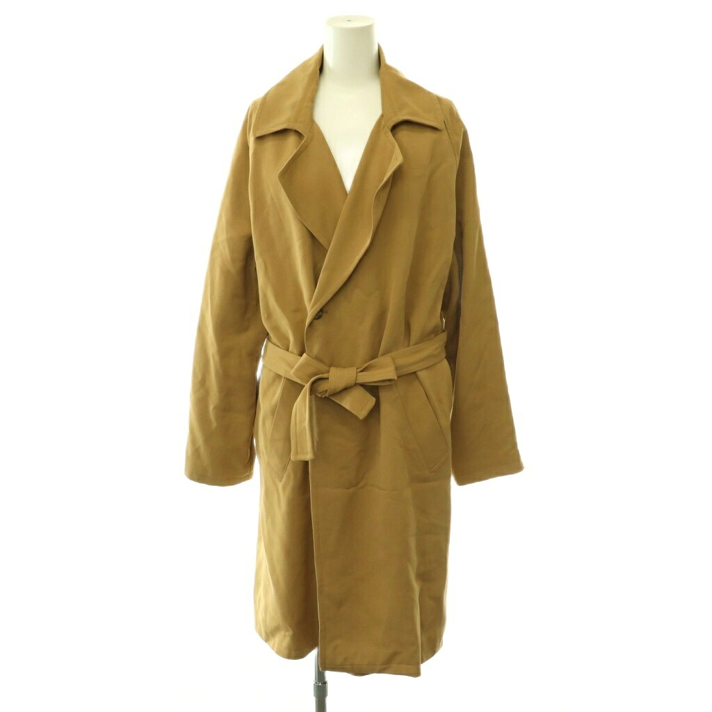 【中古】アーペーセー A.P.C. チェスターコート ロング ベルト付き 34 ベージュ/CX ■GY11 レディース 【ベクトル 古着】 260616｜ブランド古着の買取販売ベクトル