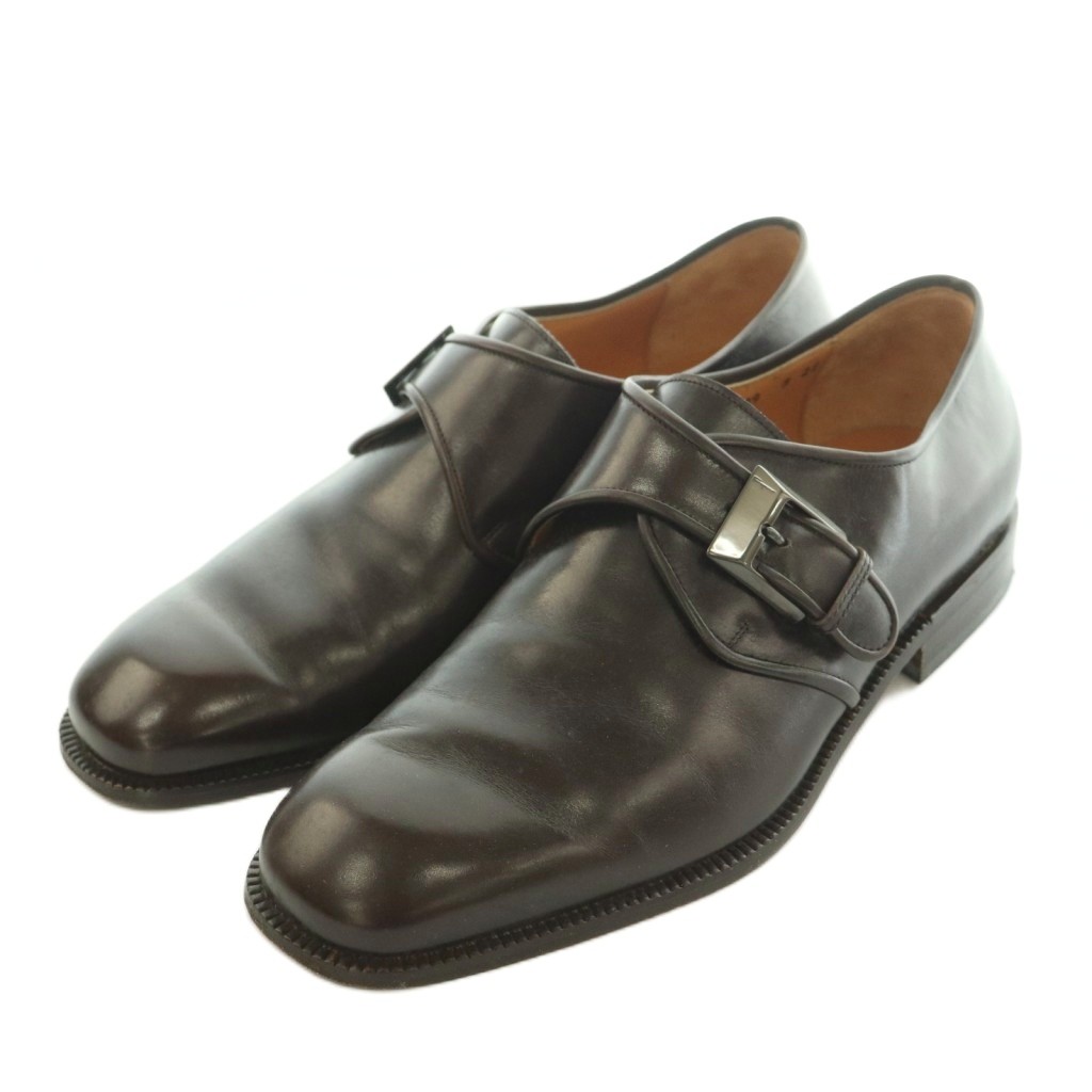 【中古】サルヴァトーレフェラガモ Salvatore Ferragamo ビジネスシューズ レザー 8 26.0cm ダークブラウン 0189489 /MI ■GY18 メンズ 【ベクトル 古着】 260612|ブランド古着の買取販売ベクトル