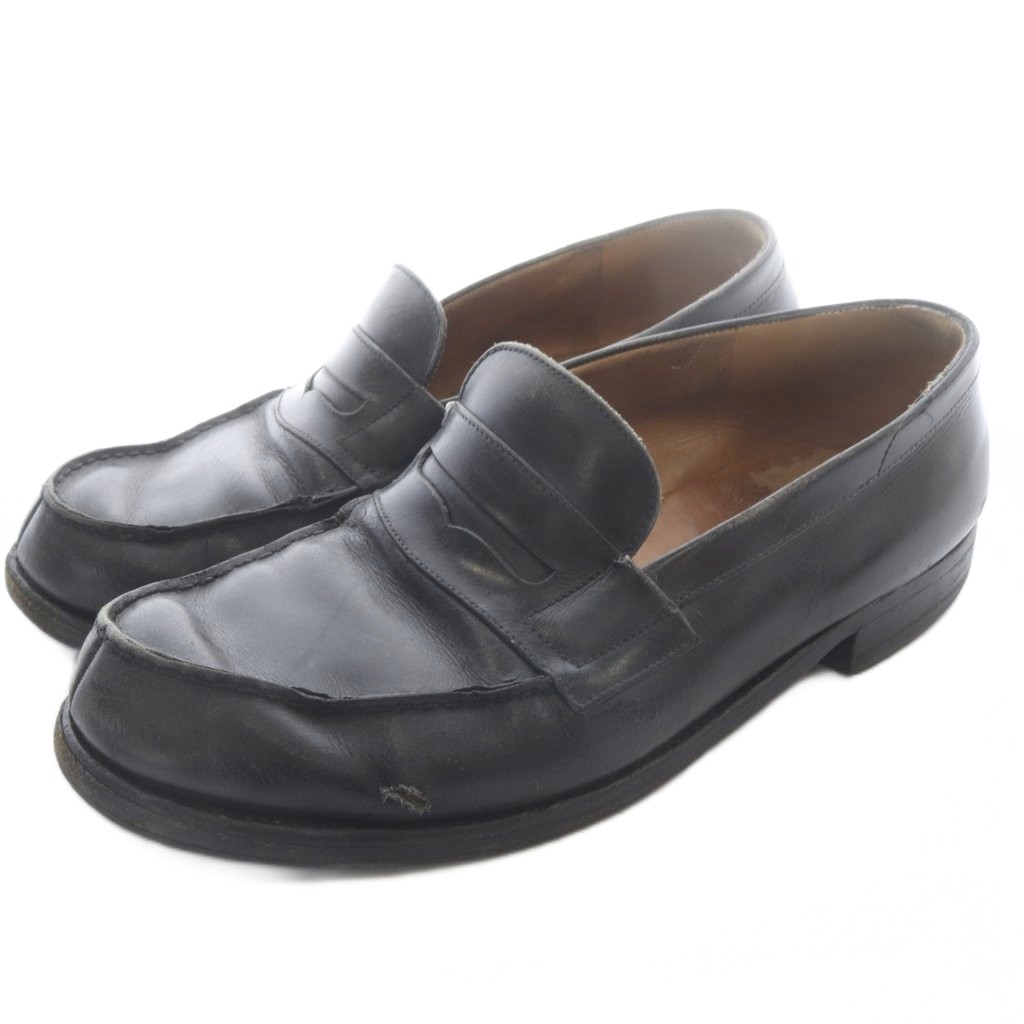【中古】J.M.ウェストン J.M. WESTON コインローファー レザー ブラック ヴィンテージ 6 黒 ブラック /SR ■GY73 メンズ 【ベクトル 古着】 260630｜ブランド古着の買取販売ベクトル 7,630円