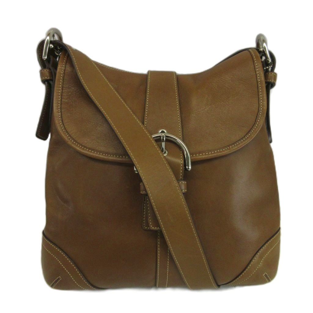 【中古】コーチ COACH ソーホー ショルダーバッグ レザー バックル 茶色 ブラウン 9480 /XZ ■GY18 レディース 【ベクトル 古着】 260704|ブランド古着の買取販売ベクトル