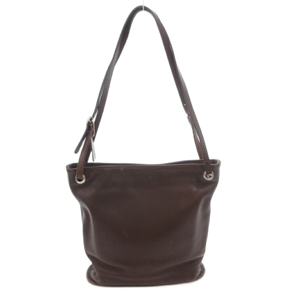 【中古】コーチ COACH オールドコーチ トートバッグ 手提げ 肩掛け レザー 茶 ブラウン 4242 /FF ■GY11 レディース 【ベクトル 古着】 260707｜ブランド古着の買取販売ベクトル 13,930円
