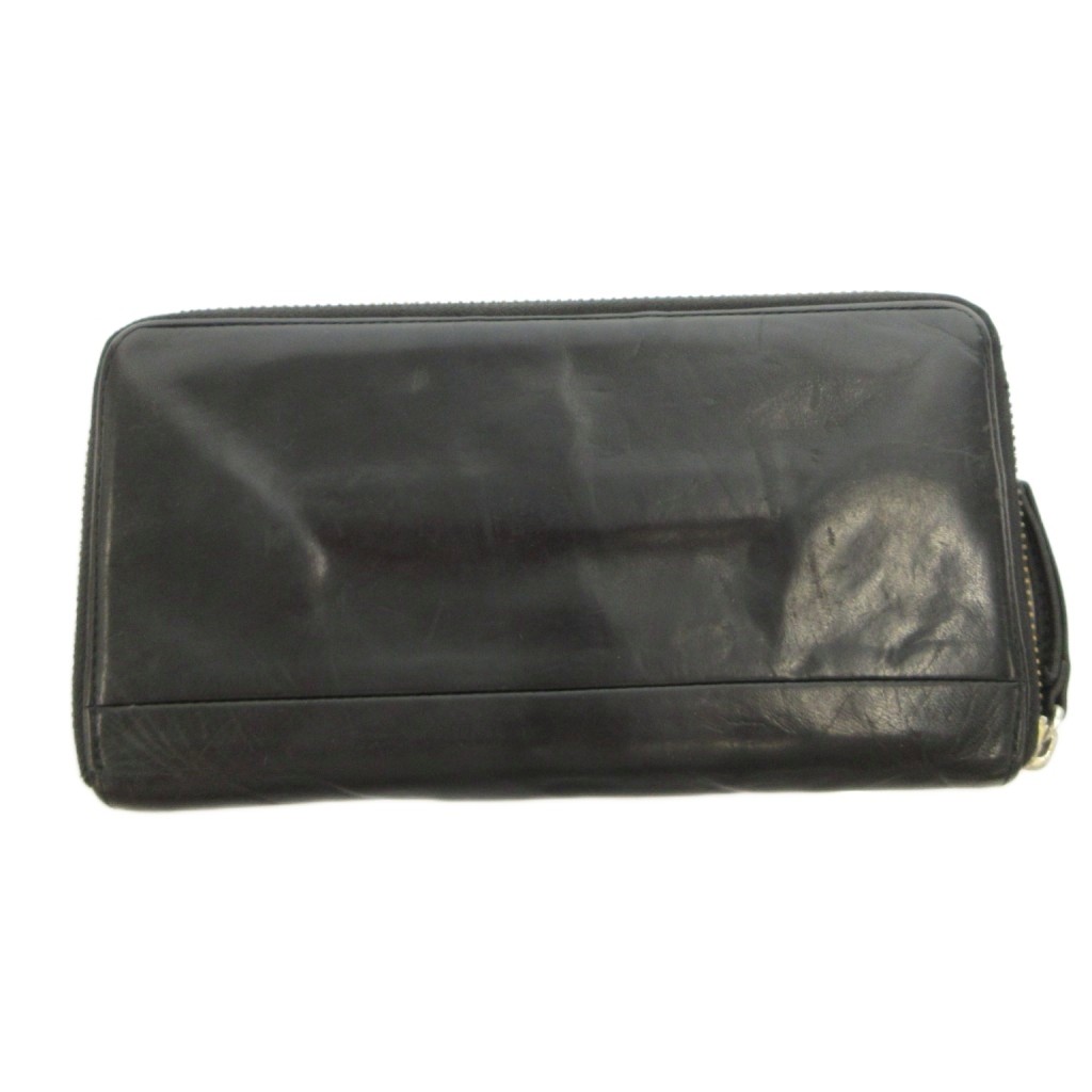 【中古】ポーター PORTER 長財布 ウォレット ラウンドジップ レザー 黒 ブラック /FF ■GY99 メンズ 【ベクトル 古着】 260625｜ブランド古着の買取販売ベクトル