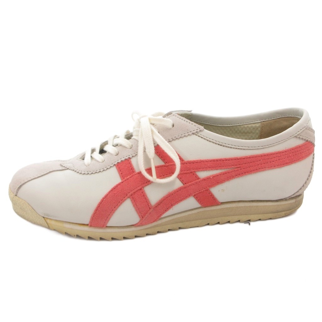 【中古】オニツカタイガー Onitsuka Tiger LIMBER 66 PRESTIGE スニーカー シューズ ローカット 23.0cm ピンク OT6000 /FF ■GY18 レディース 【ベクトル 古着】 260701｜ブランド古着の買取販売ベクトル