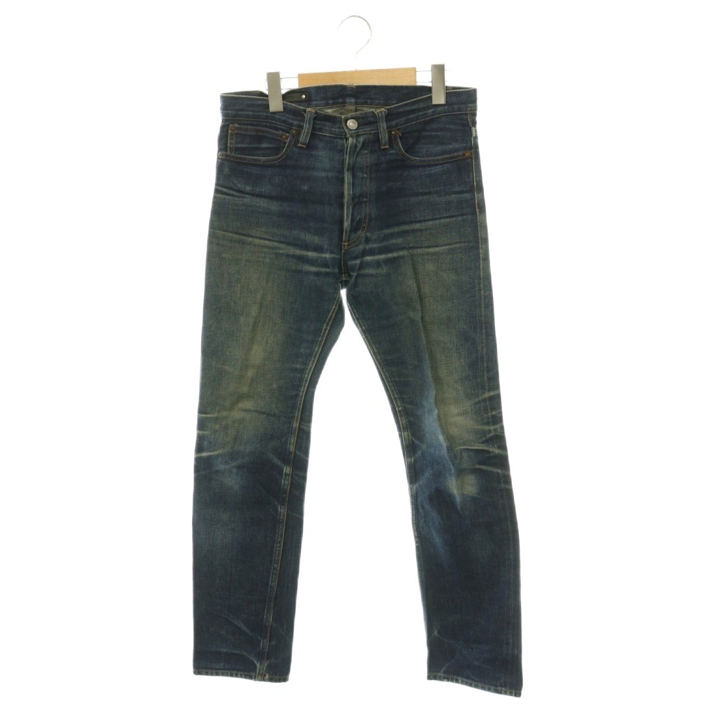 【中古】マインデニム MINEDENIM デニムパンツ ジーンズ スリム ボタンフライ 1608-1022-80-292 6 インディゴ /ES ■GY12 メンズ 【ベクトル 古着】 260703|ブランド古着の買取販売ベクトル