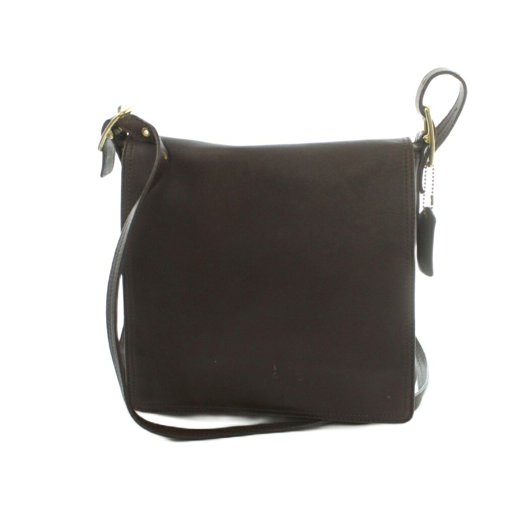 【中古】コーチ COACH ショルダーバッグ レザー フラップ 茶 ブラウン 9829 /MI ■GY11 レディース 【ベクトル 古着】 260714|ブランド古着の買取販売ベクトル