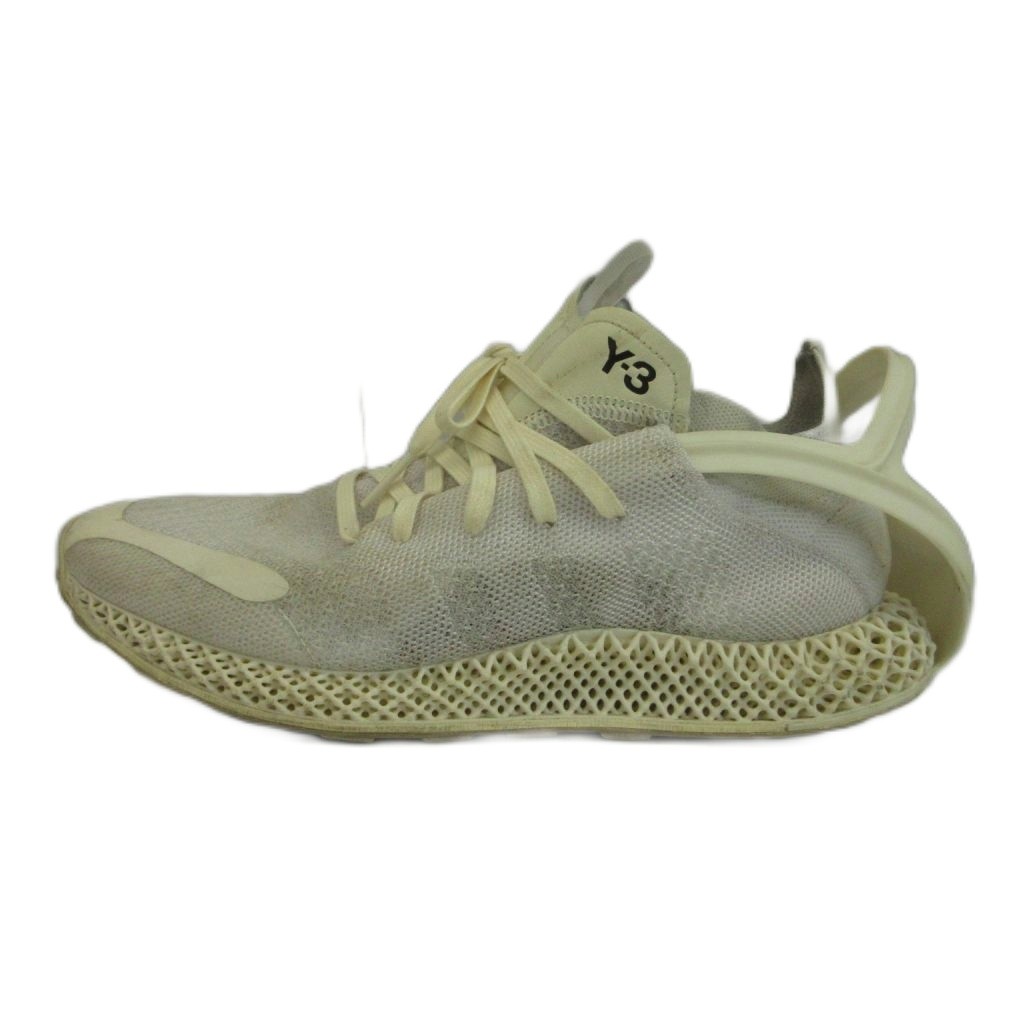 【中古】ワイスリー Y-3 RUNNER 4D HALO スニーカー メッシュ ローカット 4Dミッドソール US8.5 26.5cm 白 ホワイト HR2004 /XZ ■GY19 メンズ 【ベクトル 古着】 260715|ブランド古着の買取販売ベクトル