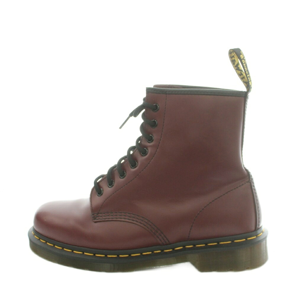 【中古】ドクターマーチン DR.MARTENS 1460 8 ホールブーツ ショートブーツ レースアップ レザー USM9 USL10 27.0cm ワインレッド /MI ■GY18 メンズ レディース 【ベクトル 古着】 260717｜ブランド古着の買取販売ベクトル