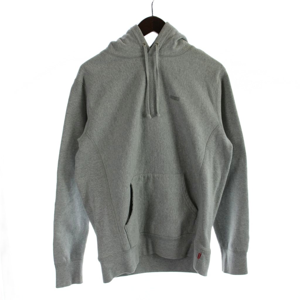 【中古】シュプリーム SUPREME 汗水 パーカー 調教師 フーディ ロゴタイプ S 薄墨色 /MW ■GY12 メンズ 【ベクター 古着】 260317
