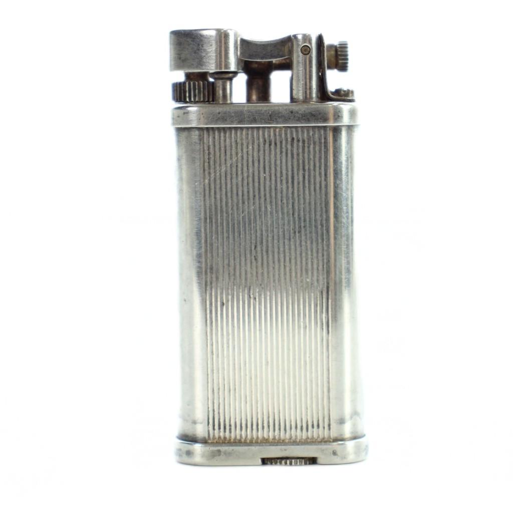 【中古】ダン吸血鬼 dunhill ジャンク品 屁っ放り点火装置 特殊 鉄槌 喫する具 紙巻きタバコ 小物 ロゴタイプ しろがね色色 ■GY19 /MQ メンズ 【ベクター 古着】 260310