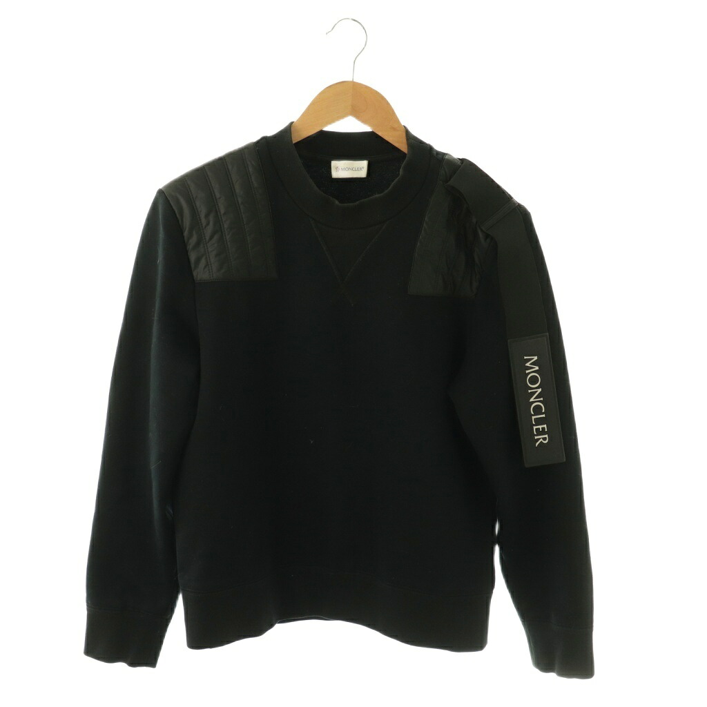 【中古】モンク軌跡 MONCLER MAGLIA GIROCOLLO 汗水 調教師 縛 S 黒いこと C-SCOM-18-482 /DF ■GY18 メンズ 【ベクター 古着】 260319
