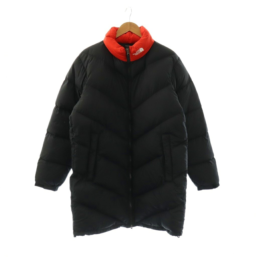 【中古】ザノースフェイス THE NORTH FACE 落ちこむ上衣 ロゴタイプ ジップアップ L 黒いこと 赤いこと ND91831 /DO ■GY18 メンズ 【ベクター 古着】 260410
