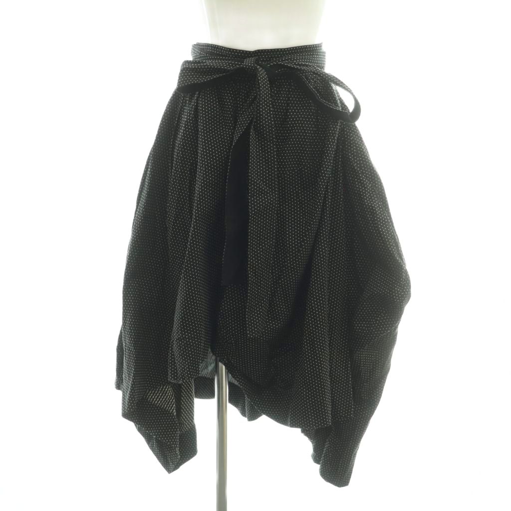 【中古】ヴィヴィアンウエストウッドレッドレーベル Vivienne Westwood RED LABEL スコート イレギュラーヘム 一点柄 3 黒 ■GY19 /SY ■os レディース 【ベクター 古着】 260413