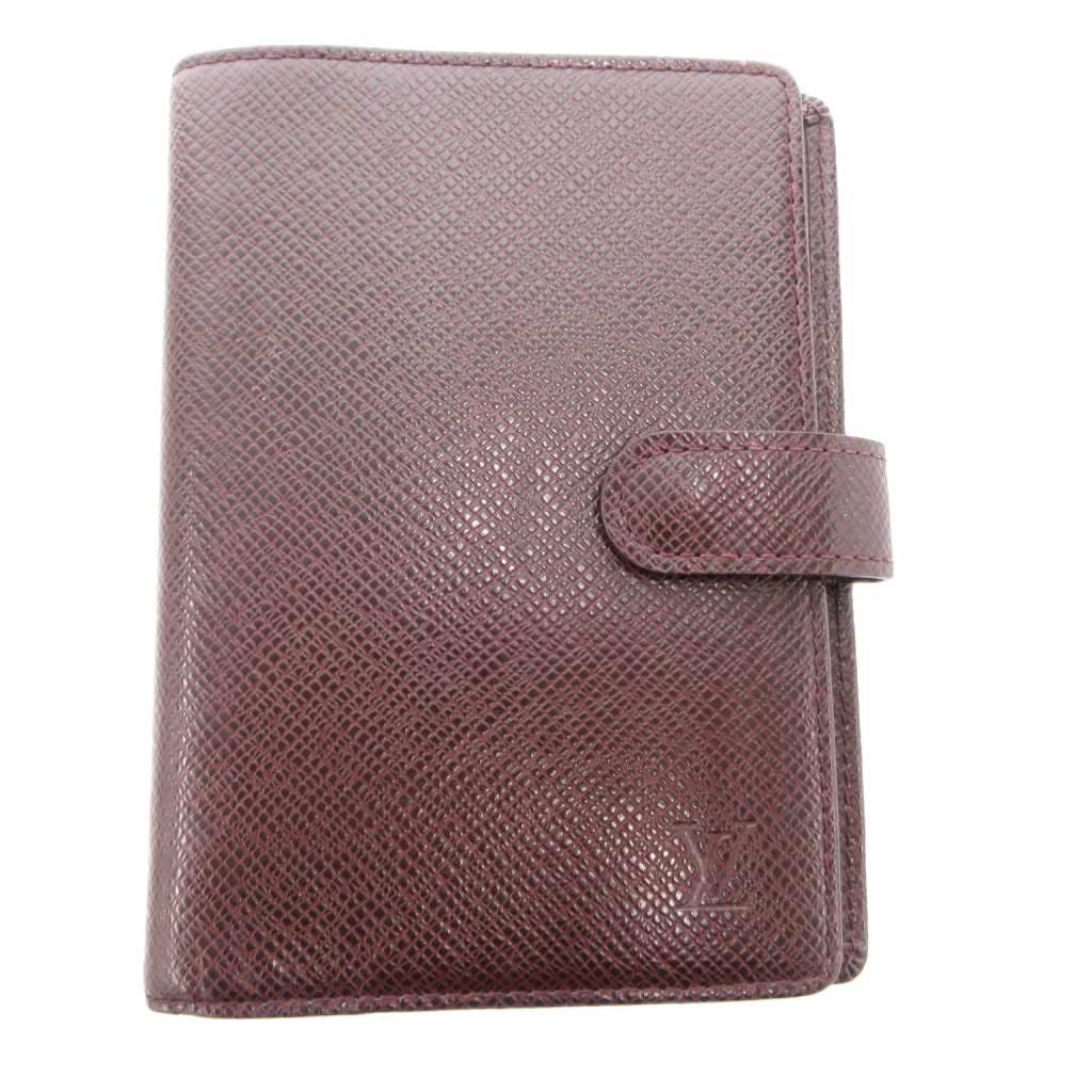 【中古】ルイヴィトン LOUIS VUITTON 五分五分ガ 協議事項 MM 万覚え帳取りまかなう 6穴輪っか なめし革 茶 赤銅色 R20413 /FF ■GY18 余分の物 【ベクター 古着】 260429