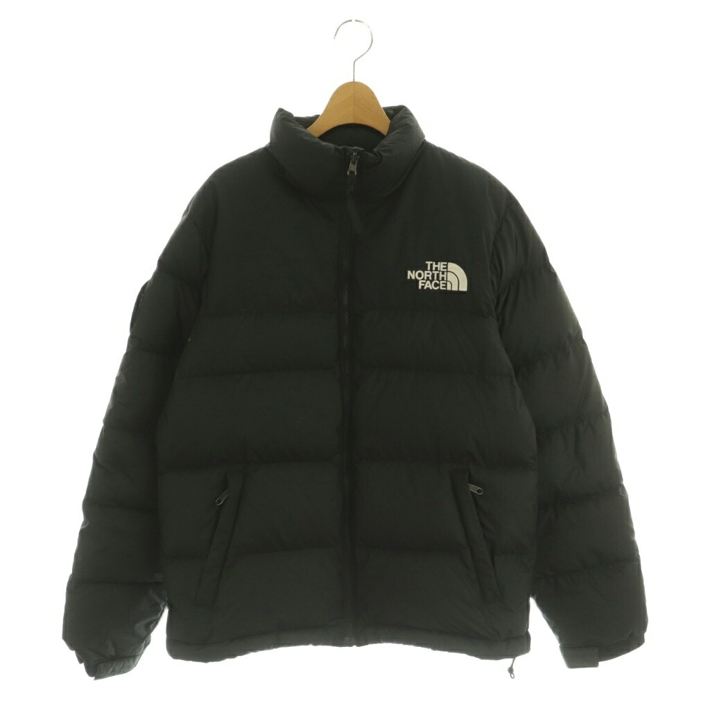 【中古】ザノースフェイス 白いこと下げ札 THE NORTH FACE WHITE LABEL 92 RETRO ANNIVERSARY NUPTSE JACKET 落ち込む上衣 M/95 黒 NJ1DN59A /MI ■GY19 ユニ一発やる メンズ レディース 【ベクター 古着】 260413