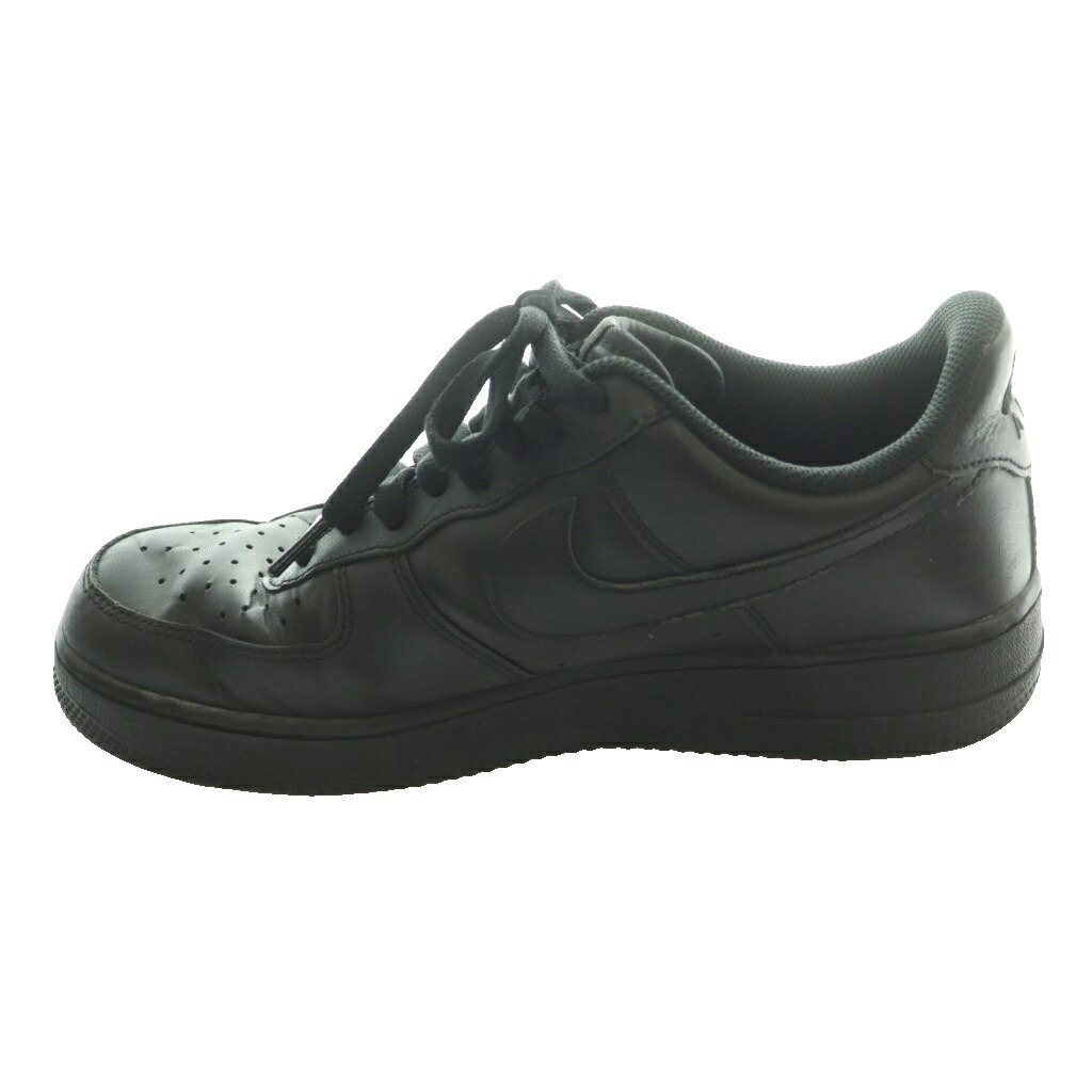 【中古】ナイキ NIKE 大気圏 フォース 1 ファースト 07 黒いこと Air Force 1 Low 07 Black スニーカー US9.5 27.5糎 黒 黒いこと /SS ■os ■GY01 メンズ 【ベクター 古着】 260505