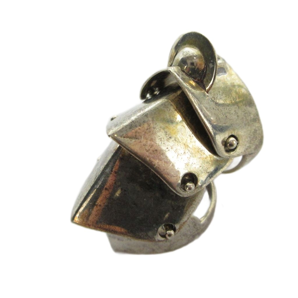 【中古】ヴィヴィアンウエストウッド Vivienne Westwood 指輪 アーマーリング オーブ アクセサリー ロゴ Silver925 10号 シルバー色 ■GY18 /MQ レディース 【ベクトル 古着】 260516｜ブランド古着の買取販売ベクトル