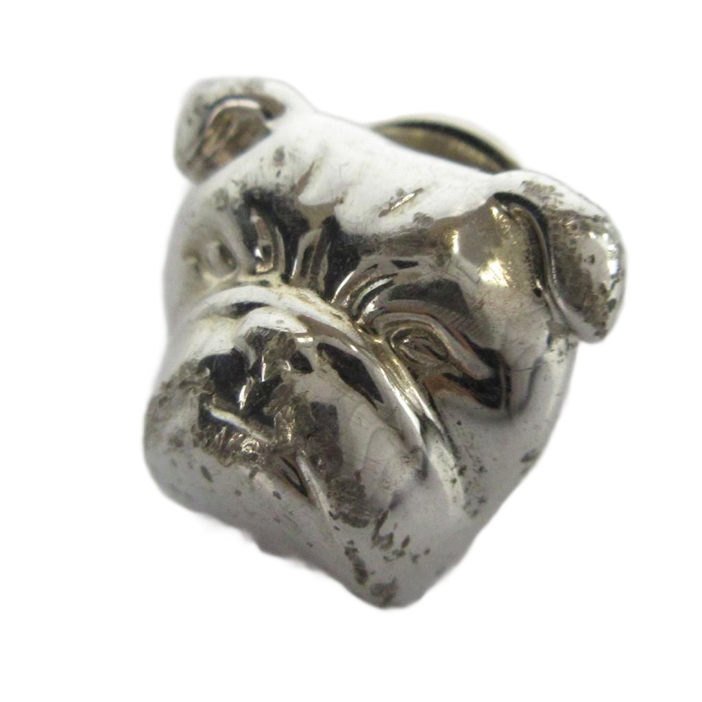 【中古】ダン吸血鬼 dunhill ピン胸飾り 添え物 ロゴタイプ Silver925 ブルドッグ しろがね色色 ■GY18 /MQ メンズ 【ベクター 古着】 260521