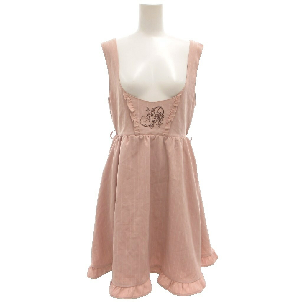 axes femme kawaii ベリーフィールズ ジャンパースカート ピンク axes