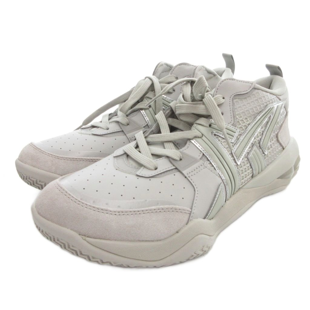 【中古】オニツカタイガー Onitsuka Tiger TIGCOURT スニーカー シューズ ローカット 27.5 グレー 1183C477 /FF メンズ 【ベクトル 古着】 260109