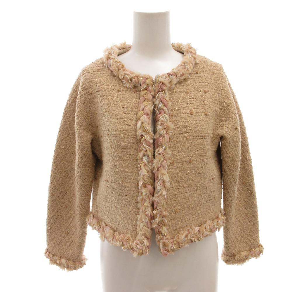 楽天市場】ルールロジェット leur logette シルク混花柄コート 1【中古