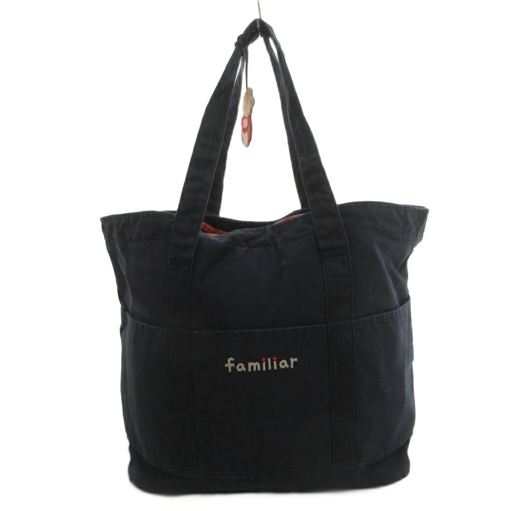 楽天市場】【新着】【中古】familiar(ファミリア) トートバッグ クマ