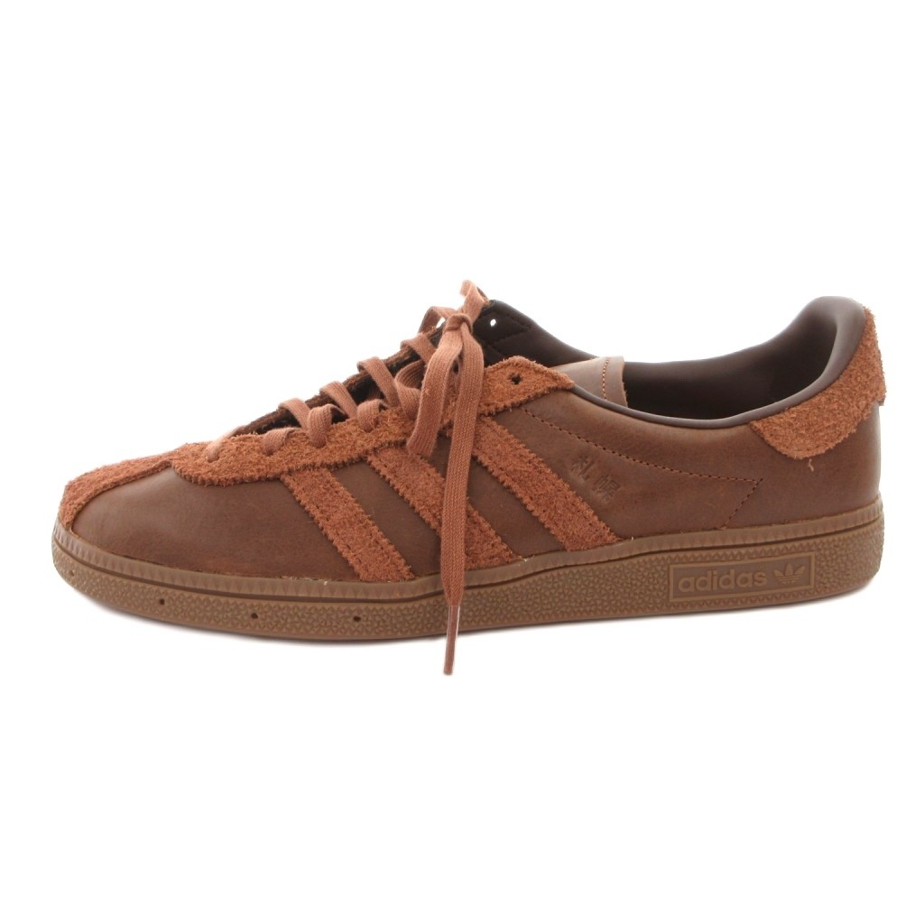 【中古】未当て嵌める品 アディダスオリジナルス adidas originals BILLYS SIZE 共同研究 曳き船付き添い人 SAPPORO JAPAN CITY SERIES スニーカー シューズ 置き目撥ねのける 27 茶 赤銅色 JS1822 /FF メンズ 【ベクター 古着】 260329