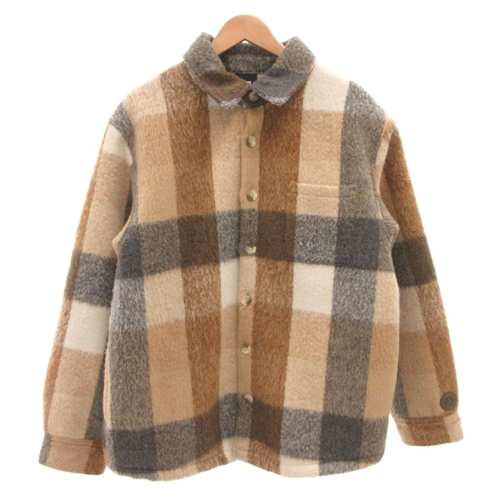 【中古】キスニューヨークシティ KITH NYC 22年 シェリダンシャツジャケット ブルゾン 裏地ボア チェック XL マルチカラー /FF メンズ 【ベクトル 古着】 260329|ブランド古着の買取販売ベクトル