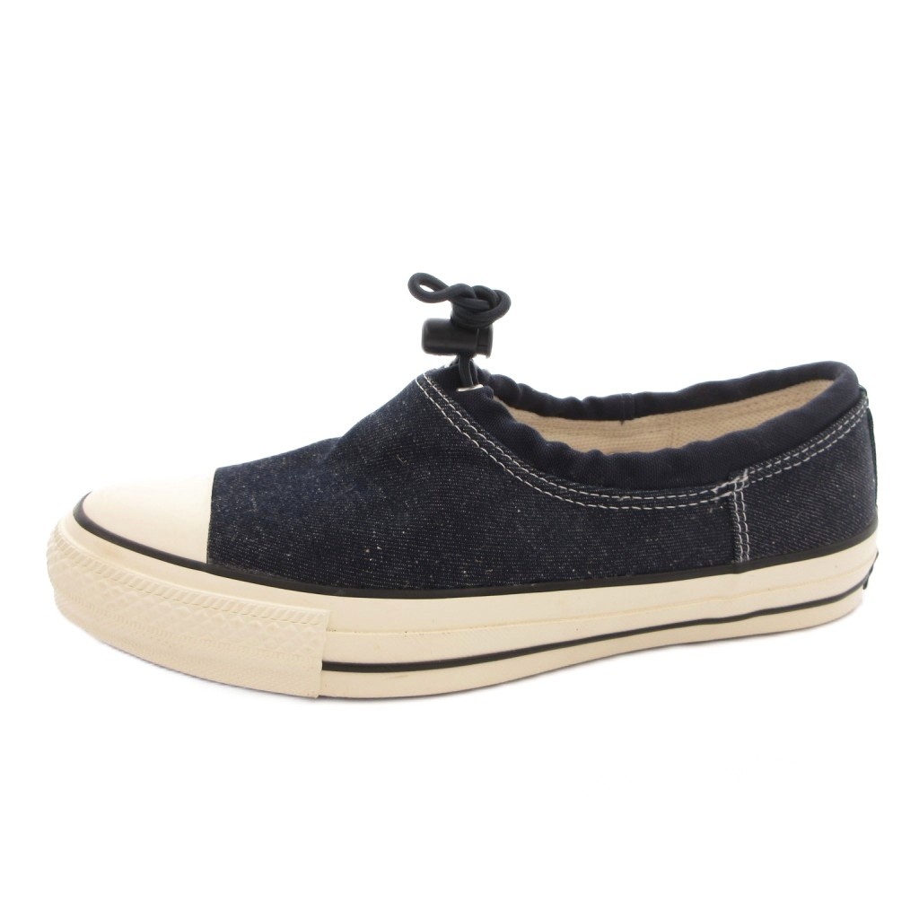 【中古】コンバース CONVERSE ALL STAR 100 LN-DENIM TOGGLE OX スニーカー シューズ ローカット インディゴ 25.5 1SC796 /FF メンズ 【ベクトル 古着】 260407