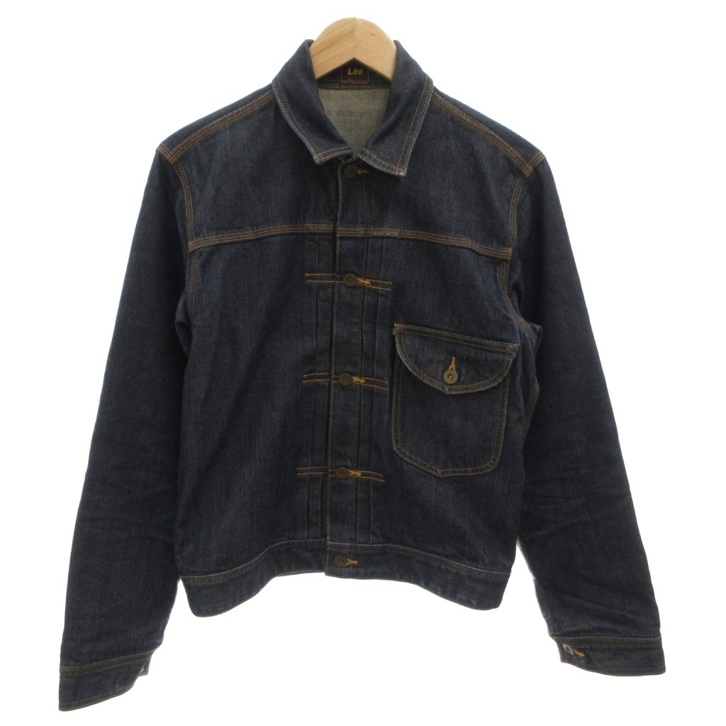 【中古】ロバート・エドワード・リー LEE BEAUTY＆YOUTH UNITED ARROWS 1st 刷り直す ジーンズ上衣 Gジャン 上衣 M インディゴ 95543 /FF メンズ 【ベクター 古着】 260513