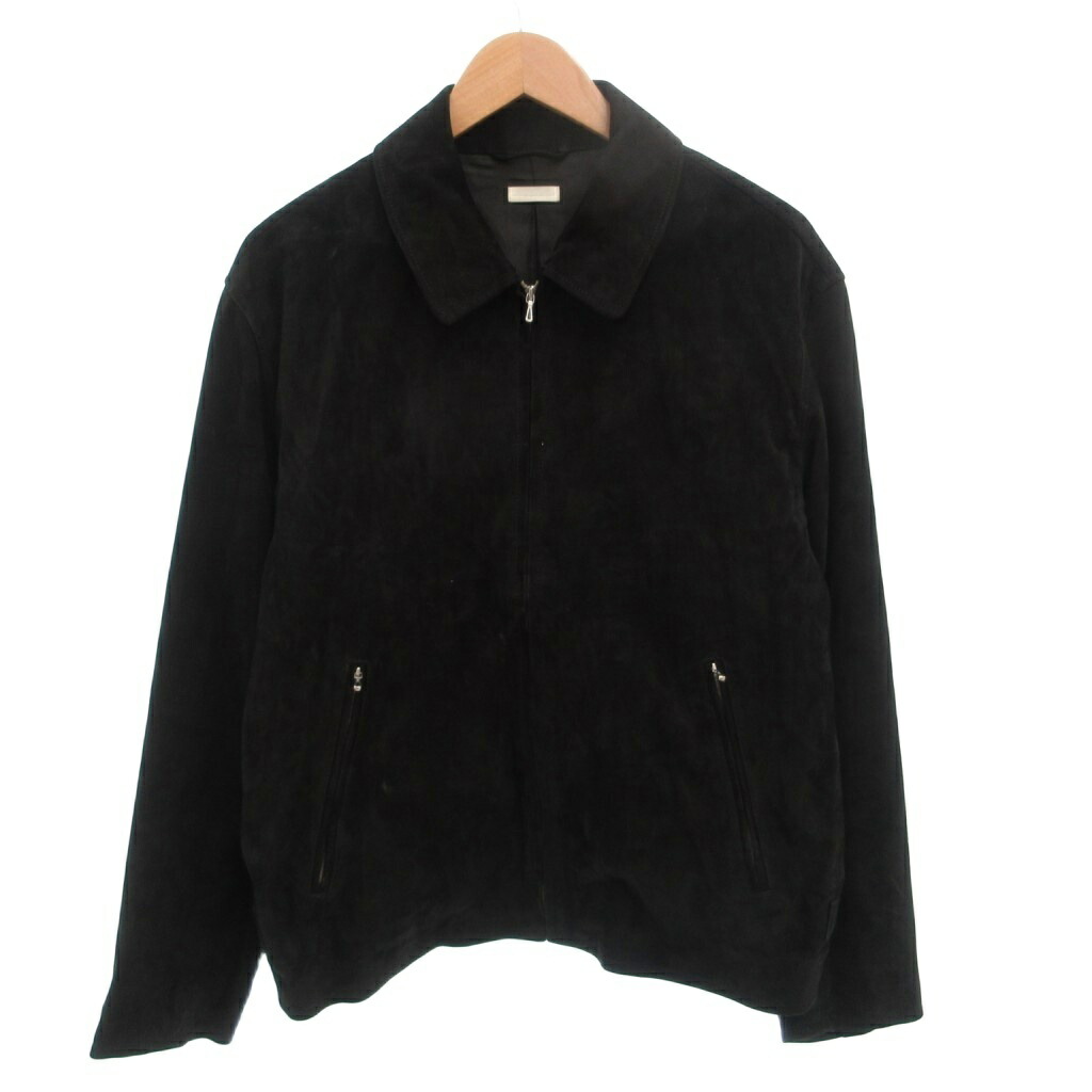 【中古】LIDNM 23AW SUPER SOFT SHEEP SUEDE ZIP ジャケット ブルゾン レザー スエード M 黒 ブラック /FF メンズ 【ベクトル 古着】 260605|ブランド古着の買取販売ベクトル